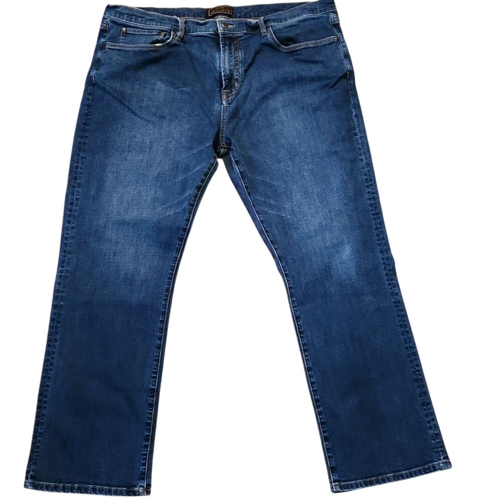 Jos. A. Banks RESERVE blue denim jeans, men's 42W x 32L.